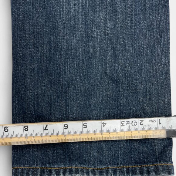Levi's 505 Men's Blue Denim Jeans Size 38x29 Regular Fit Straight Leg Vintage - Picture 9 of 12